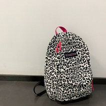 잔스포츠 백팩 여자 학생 가방 여행용백팩 여성 캔버스 백팩 얼룩말 암소 프린트 패턴 캐주얼 레이디 대용