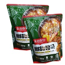 요리하다 뼈해장국650g X 2봉 아이스박스 아이스팩 무료, 2개, 650g