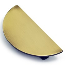 금정 가구손잡이 GJ2002-GD(64) 심플한 반달 싱크대 신발장 서랍장 장롱 2홀용