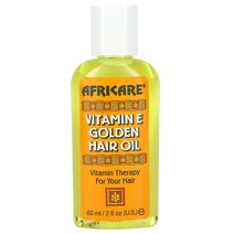 Cococare 두피 케어 Africare 비타민E 골든 헤어 오일 60ml(2fl oz), 60ml