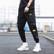 5XL 남성 빈티지 카고 바지 2020 힙합 카키 블랙 포켓 조깅 한국 패션 스웨트 팬츠 오버올 플러스 사이즈109348