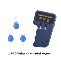열쇠복사 기계 따기 열쇠공 도난방지택 현관보조키 키복사 현관문 RFID 리더 라이터 ID 태그 복사기 T5577, 01 Style 2