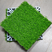 잔디블럭 인공 인조 잔디 테라스 베란다 매트, 버클잔디30x30두께2.4cm