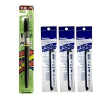 쿠레타케 붓펜 22호 + 리필용 3p, 혼합, 1세트