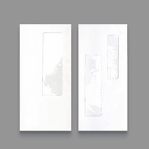 우진산업 창문봉투 창1 창2 공과금 고지서봉투 100매