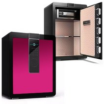 디지털금고 지문금고 와이파이금고 호텔금고 가정용금고 철제금고 소형금고, KJ450(신형)_핫핑크