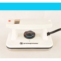 스노우보드 스키 왁싱 다리미 왁스 트리밍 관이 정비, 오목한 바닥 하얀색