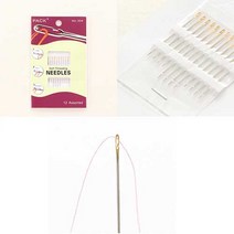 소잉데일리]스피드 손바늘 세트 3종 12개 아주 쉬운 실끼우기 73255