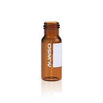 Autosampler Vial 2ml HPLC Vial Amber Chromatography Lab Vial Sample Vial with Writing Area 9-425, 1