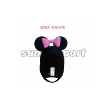 캐릭터 네오프렌 프리빙 스쿠버 잠수 스노쿨링 빙 후드, 싱글 사이즈, Pink bow mouse