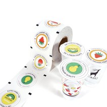 업소용 진공포장기 가정용실링기 밀봉 boba 차컵용 종이컵 실러 필름 맞춤형 로고, 없음, 2.Patteran in 2 색상
