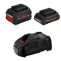 보쉬 스타터 키트 ProCORE18V 4.0+8.0Ah+GAL1880CV 배터리충전기 세트
