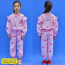 [매직에디션9] 덕콰이어트 뉴라라프릴조거팬츠 핑크 DQ31SPT112