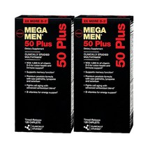 지앤씨 메가맨 50 플러스 120정 x2, 단품