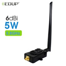 무선통신 유선공유기 휴대용공유기 인터넷증폭기 VPN라우터 WIFI6공유기 와이파이중계기 전력 증폭기 익스텐더 신호 부스터 라우터 액세서리 안테나 용 무선 범위 리피터, ab011-5.8g 5w
