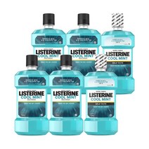 리스테린 쿨민트 750ml 4개 + 마일드 2개, 리스테린 750ml 쿨민트 4개 + 쿨