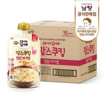 남양유업 맘스쿠킹 이유식 140gx10개 찜닭아기밥 15개월-, 맘스쿠킹 이유식 140gx10개_찜닭아기밥(15개월-)
