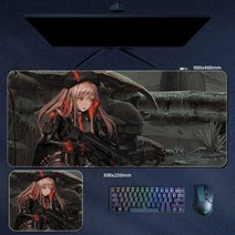 승리의 여신 Nikke 게임 승리의 여신 니케 캐릭터 굿즈 장패드 마우스패드 모음, 900x400mm, 3mm, P
