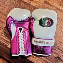 복싱 글러브 노복싱노라이프 멕시코 카넬로 알바레즈 복서 라텍스 권투 장갑, 핑크