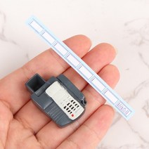 북스캐너 1:12 인형 집 미니어처 시뮬레이션 스캐너 pos 기계 모델 슈퍼마켓 액세서리 인형 집 장식 척 놀이 장난감, 없음