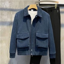 숏 커플 경량 야상 패딩 남자 여자 여성 남성 코듀로이 재킷 패션 캐주얼 봄과 가을 거리 코트 스마트 스탠드 칼라