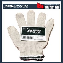 [세이프탑] 면장갑 100개입, 40g