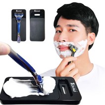 질레트 면도기 면도날 세척 날 소독 칼날 청소 관리 레이저 테크, 1개