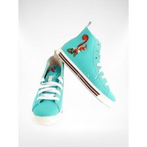 DSQUARED2 디스퀘어드/K036 V003 35/청록 켄버스/다람쥐 자수