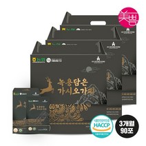 미쁨생활건강 국내산 녹용담은 가시오가피 70ml 3박스 총 90포, 가시오가피 70ml 3박스(90포)