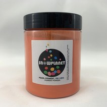 스노우플래닛 칼라펄 안료 Mica 마이카 펄 피그먼트 파우더 100g, 캐롯 오렌지