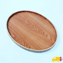 우드트레이(46x37cm)_플레이트_키친드_나무쟁반_타원 40DE, 상세페이지 참조