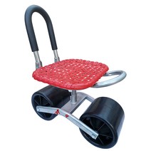 밭일 의자 농사의자 안순이 고추의자 농사의자, 클래식 이륜 + 우산꽂이(우산 제외)