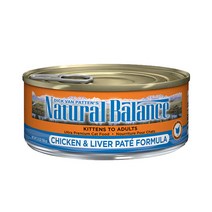 내추럴발란스 NEW 고양이캔 156g 대용량캔, 닭고기 닭간 156g