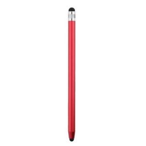 터치펜 14cm 유니버설 펜슬 더블 듀얼 실리콘 헤드 터치 정전식 스크린 스타일러스 Caneta Capacitiva 펜 I, 한개옵션1, 04 red