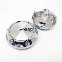 자동차 엠블럼 Advan 레이싱 휠 센터 허브 캡 자동차 링 커버 엠 블 럼 스티커 액세서리에 대 한 4pcs 64mm, 01 A