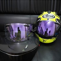 ARAI RX-7X CORSAIR-X VAS-V XD NEO AV VX 용 7 색 오토바이 헬멧 썬 바이저, 07 REVO purple