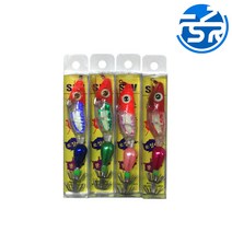 SLV쭈꾸타에기 구슬 왕눈이 쭈꾸미 갑오징어 문어채비, Pink, 1g