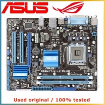 인텔 G41 LG 호환A 775 CPU 용 ASUS P5G41T-M LX PLUS 메인보드 컴퓨터 소켓 호환A775 DDR3 데스크탑 메인 보드 사용