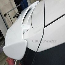 리어 스포일러 자동차 르노 4 MK4 rs ABS 광택/카본 컬러 바디 키트 액세서리 clio 스포츠 투어러 스포일러, 01 Unpainted Primer