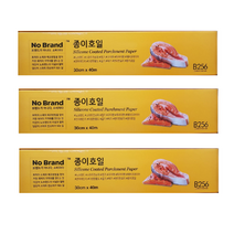 노브랜드 종이호일30x40 3개묶음 에어프라이어 기름종이, 1개