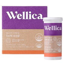 웰리카 더블유 100억 유산균 15g, 30정, 1개