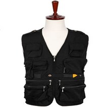 (남자옷도매) MJ-1001 대어 낚시조끼 (M-2XL) 블랙, 쿠팡 본상품선택