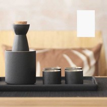 일본 사케 술잔세트 정종 워머 도쿠리 가정용 혼술, 선묵주 5개 세트