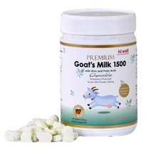 하이웰 산양유 츄어블 1500 300정 씹어먹는 대용량 고트밀크 goats milk 칼슘 단백질 딸기맛