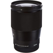 SIGMA 시그마 16mm F1.4 소니e마운트 APS-C Super 미러리스 광각 렌즈, 캐논 EF-M용