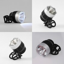 LED 자전거 전조등 실버 자전거전조등추천 자전거용라이트