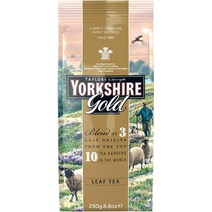 Yorkshire Tea 골드티 루즈리프 요크셔 차 영국홍차직구 250g 3팩, 3개