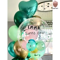 레터링풍선 브라이덜샤워 풍선 백일 기념일 생신잔치, 24.X