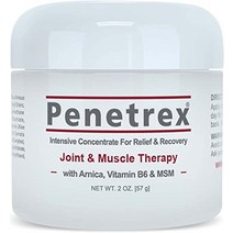 penetrex 조인트 앰프 근육 요법 2온스 크림 – 릴리프 앰프를 위한 집중 집중 회복 – 전신 포뮬러 w 아르니카 비타민 b6 amp 등 목 무릎 손 어깨를 위한 msmdms