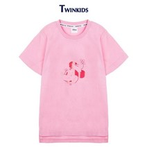 픽스키즈 트윈키즈 TAMT9T22PK 미니마우스 여아 홀로그램 롱티셔츠 핑크 뉴코아괴정점